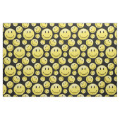 幸せな顔の集り ファブリック (ファットクウォーター)