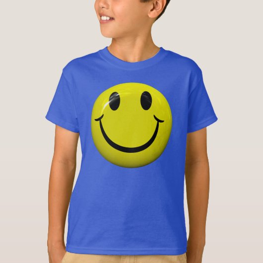 幸せな顔のTシャツ Tシャツ (正面)