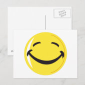 幸せな顔はがき ポストカード (正面/裏面)
