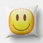 幸せな顔文字 クッション (裏面)