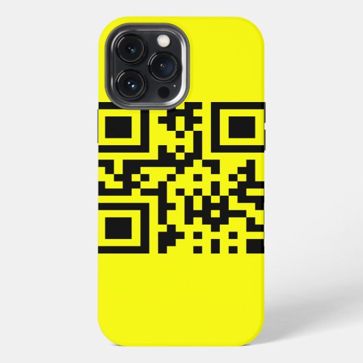 ☺幸せな顔笑顔の絵文字 – QRコード iPhoneケース (裏面)