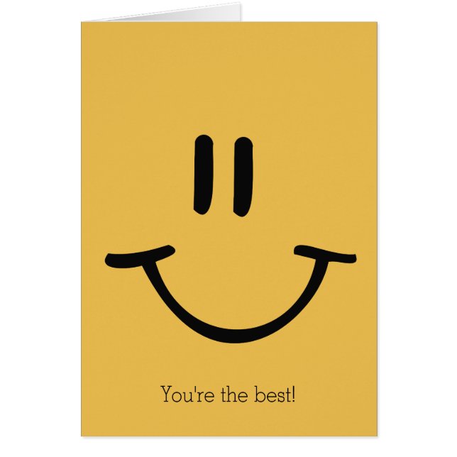 幸せな顔 (正面)