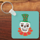 幸せな顔 キーホルダー (正面)