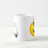 幸せな顔 コーヒーマグカップ (中央)
