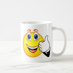 幸せな顔 コーヒーマグカップ