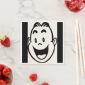 幸せな顔 スタンダードカクテルナプキン (インサイチュ)