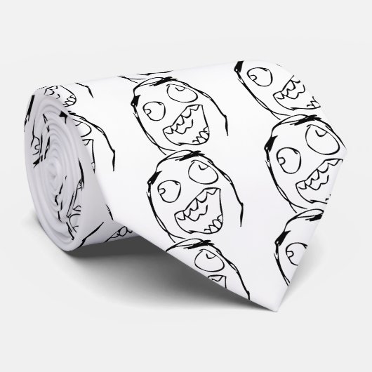 幸せな顔 ネクタイ (ロール)