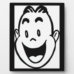 幸せな顔 フォトプラーク