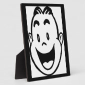 幸せな顔 フォトプラーク (側面)