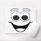 幸せな顔 マウスパッド (マウス)