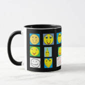 幸せな顔 マグカップ (左)