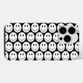 幸せな顔 iPhoneケース (裏面横)