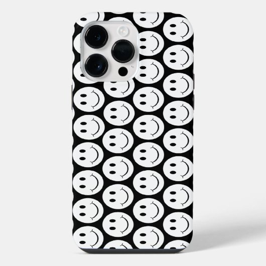 幸せな顔 iPhoneケース (裏面)