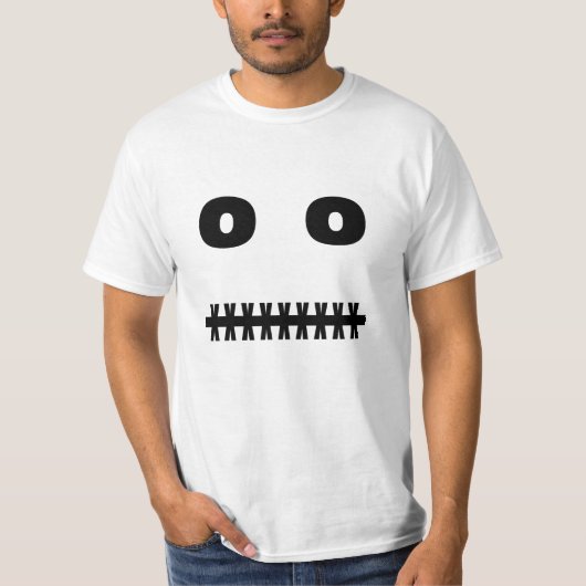 幸せな顔 Tシャツ (正面)