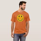 "幸せな顔" Tシャツ (正面フル)