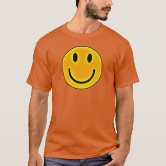 "幸せな顔" Tシャツ