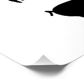 幸せな食事はVegeterian、農場、ポスター紙 ポスター (コーナー)