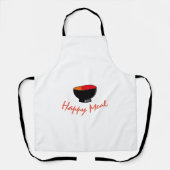 幸せな食事 エプロン (正面)