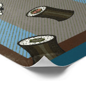 幸せな食事 ポスター (角)