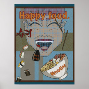 幸せな食事 ポスター
