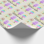 幸せな食事 ラッピングペーパー (角)