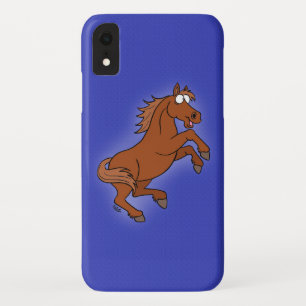 幸せな馬のiPhoneの場合 iPhone XRケース
