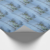 幸せな魚釣り、魚釣り棒、ギフト用包装紙 ラッピングペーパー (角)