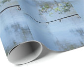 幸せな魚釣り、魚釣り棒、ギフト用包装紙 ラッピングペーパー (ロールコーナー)