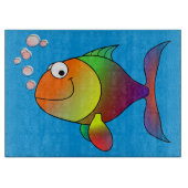 幸せな魚 カッティングボード (正面)