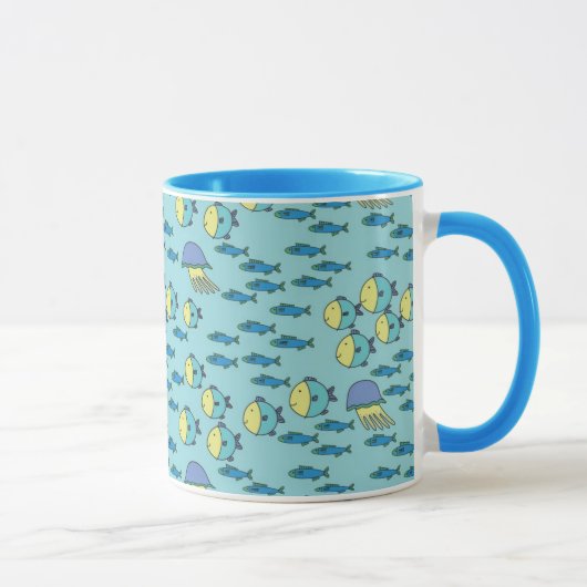 幸せな魚 マグカップ (右)