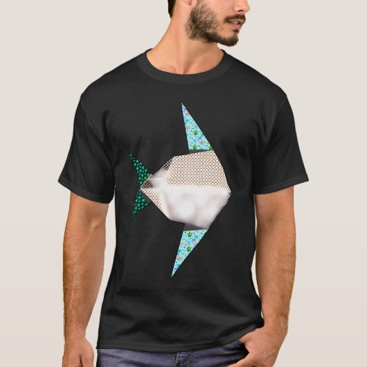 幸せな魚 Tシャツ (正面)