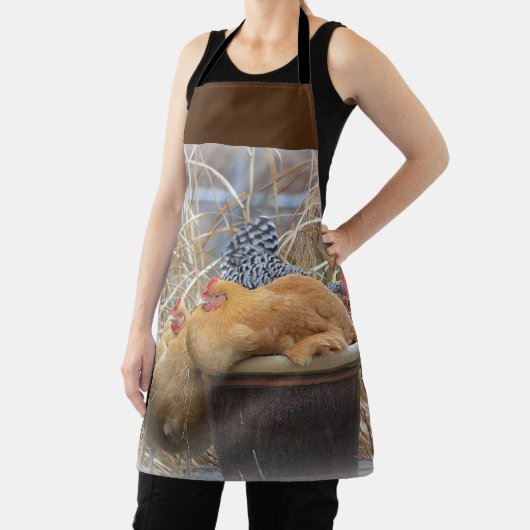 幸せな鶏 エプロン (インサイチュ)