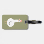 幸せな鶏 ラゲッジタグ (裏面横)