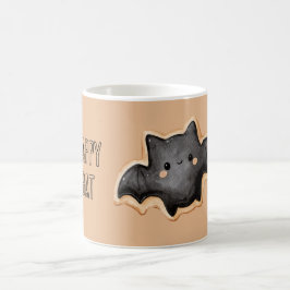 幸せな黒いコウモリ コーヒーマグカップ