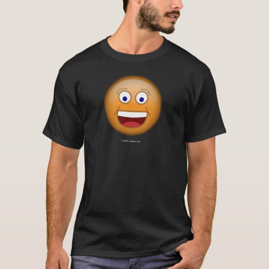 幸せな1個のオレンジ Tシャツ (正面)