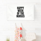 幸せな1週間のナース 横断幕 (インサイチュ)