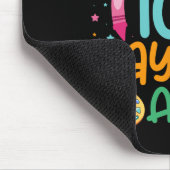 幸せな100日のアートスクール先生女の子の少年G マウスパッド (コーナー)