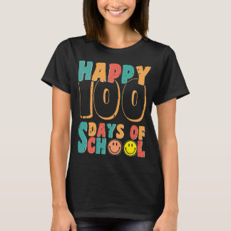 幸せな100日のレトロ Tシャツ