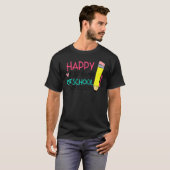 幸せな100日の学校で100人の日Smを点灯 Tシャツ (正面フル)