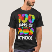 幸せな100日の学校とまだポピン100日 Tシャツ (正面)