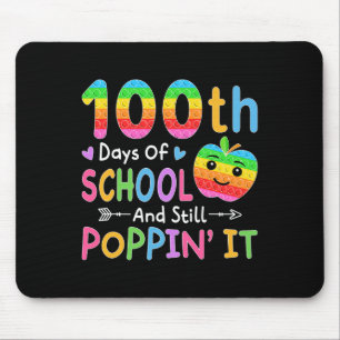 幸せな100日の学校と今でもIt子供 マウスパッド