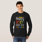 幸せな100日の学校シャツ100th Day Of Second Tシャツ (正面フル)