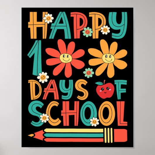 幸せな100日の学校先生学生100日 ポスター (正面)