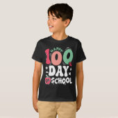 幸せな100日の学校先生100日Scho Tシャツ (正面フル)