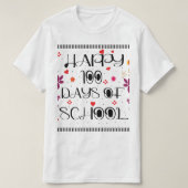 幸せな100日の学校 Tシャツ (デザイン正面)