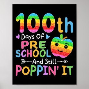 幸せな100日の幼稚園と今でもポピンIt Ki ポスター