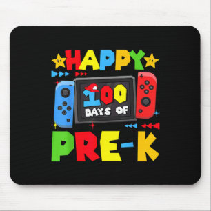 幸せな100日のPre-k Gaming 100th Day School Bo マウスパッド