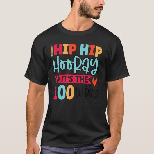 幸せな100日女子幼稚園t tシャツ (正面)