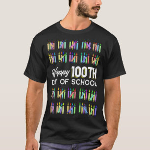 幸せな100日学生の100日のSch Tシャツ