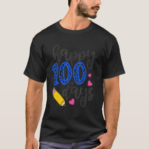 幸せな100日学生ギフト100日 Tシャツ